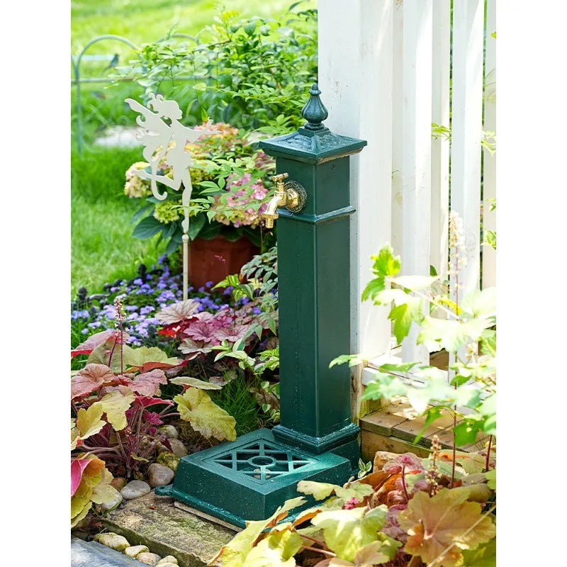 European high-grade cast iron sink garden courtyard washbasin wash basin courtyard pool decorative wall decoration