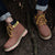 Genuine Leather Mens Women Winter Ankle Military Treking Snow Yellow Designer Tactical Boots Outdoor for Men Work Shoes Sneakers