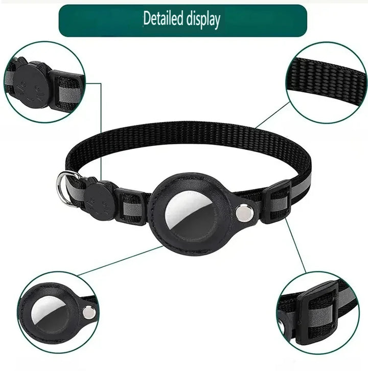 GPS Tracker for Dogs & Cats Worldwide Real-Time Tracking Collar Waterproof Anti-Lost Device , iOS/Android APP, Geo-Fence Alerts