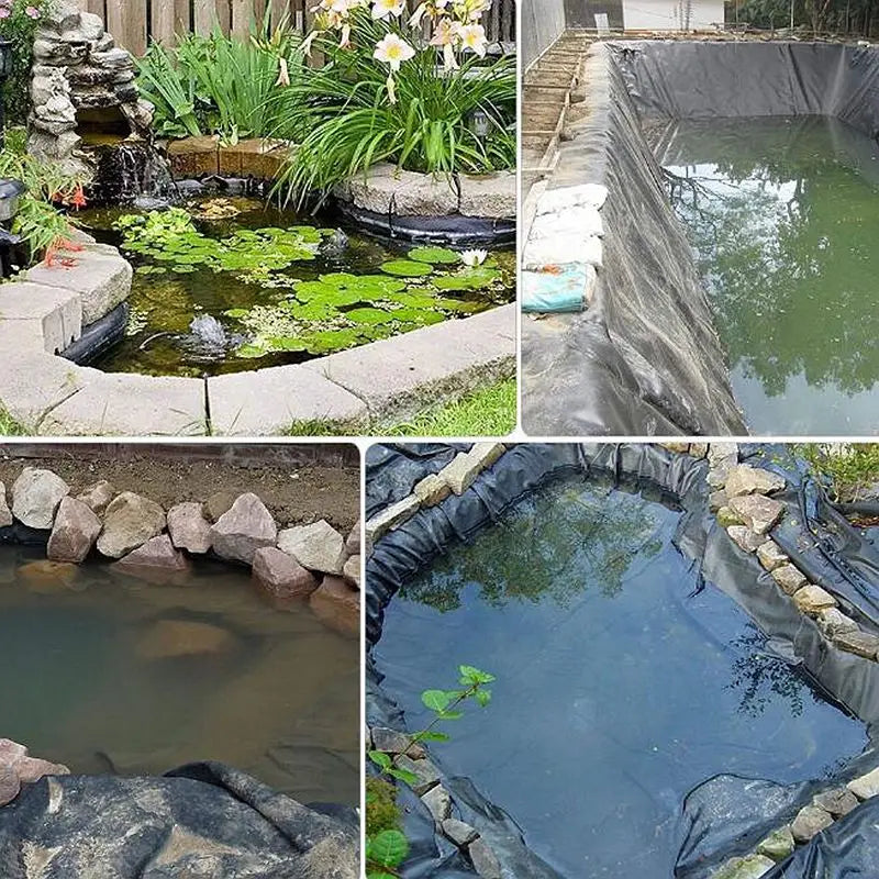 Swimming Pool Impermeable Membrane  Membrane Pond Inserts Large Pond Liners Fish Pond Skin Preformed Pond Liner for Garden P