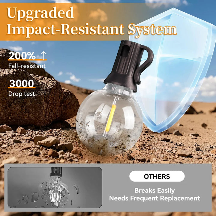 Outdoor Solar Light String Balcony With Warm Light Bulb Remote Control 7/10/15 Meters Multiple Specifications Garden Lamp String