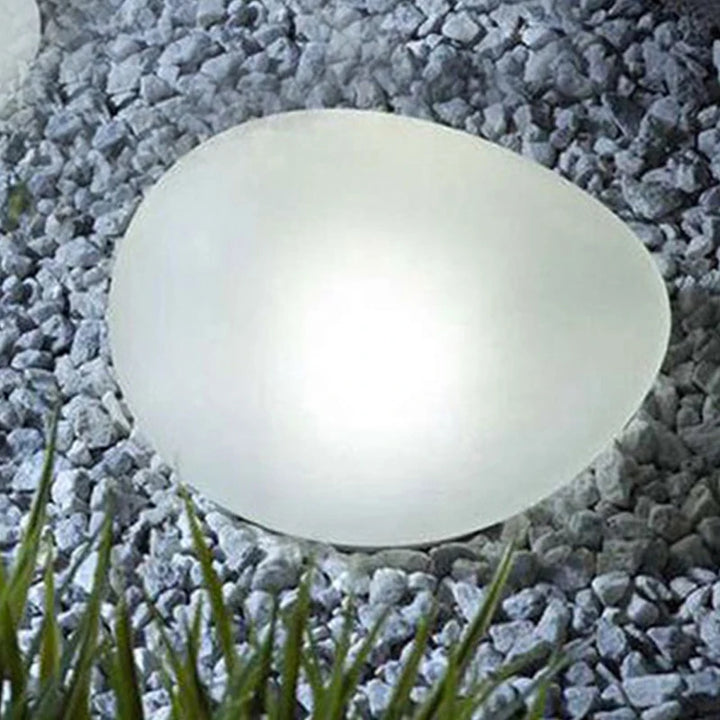 Solar LED Light Outdoor Glow Cobblestone Lamp Luminous Stone  Lighting Pebble RGB Garden Light Pathway Garden Decor