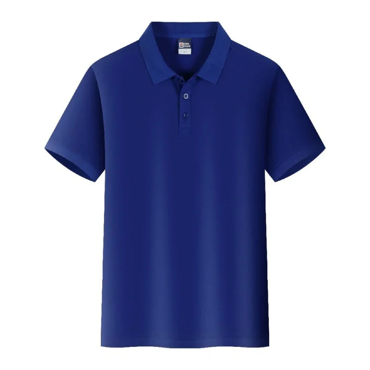 custom logo Summer New Men Polo Shirt  Short-sleeved Casual Solid Tops Custom Printing Your Own Design Photo or Logo Women Polos