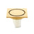 Brass Round Floor Drain Anti-Odor Valve Cover Shower Trap Drains for Kitchen Bathroom Laundry Room Bathroom Accessories