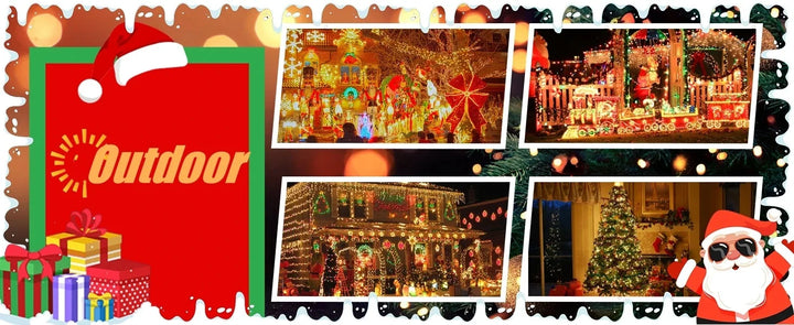 Large Solar Panel Fast Charge Lamp Outdoor Solar String Fairy Light Waterproof Garland String Lights