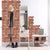 3D Foam Wall Stickers 10PCS Self Adhesive Retro Sticker Decor Subway Tile Brick Wallpaper for Bathroom Fireplace Interior Decor