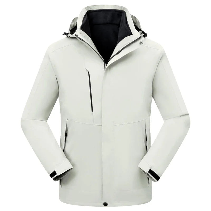 Outdoor Windproof Waterproof Warm Jacket Custom Logo Company Team Casual Hoodie Print Design High Quality Sweatshirt Embroidery