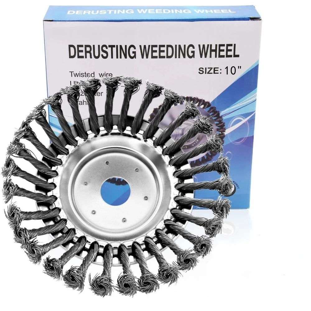 6/8/10 Inc Steel Grasss Trimmer Head Brushcutter Wire Debroussailleuse Weed Brush Blade for Garden Lawnmover Power Tool