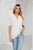 Womens Summer Tops V Neck Ruffle Sleeve Blouses Short Sleeve Casual Tops T-Shirts For Women