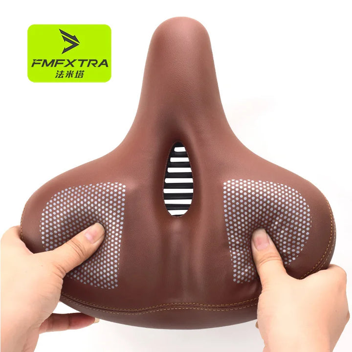 Bicycle Seats for Comfort Men  Women Oversized & Extra Soft Padded Bike Seat Cushion Comfortable Large Bike Saddle Mountain