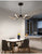 Modern Black Gold Dimming Pendant Light Nordic Creative LED Ceiling Chandeliers
