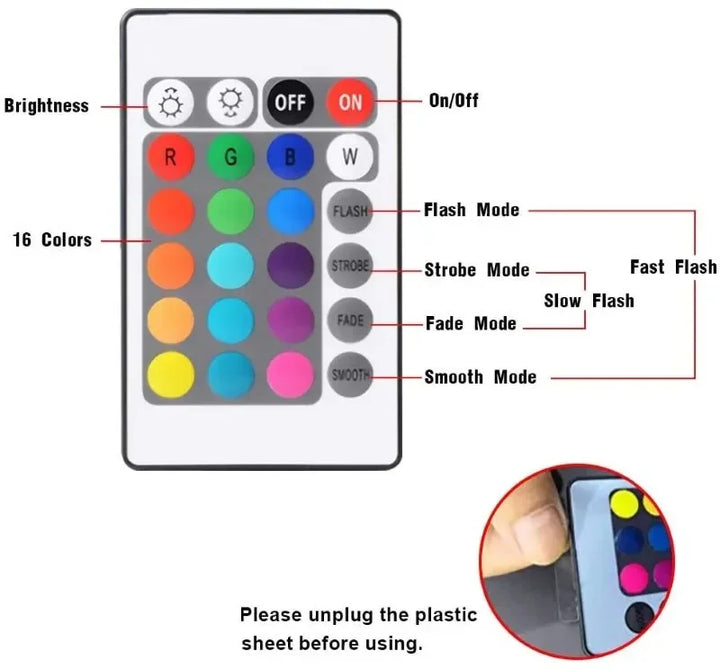 3D Bicycle Night Light 7 Color Illusion LED USB Night Lamp for Bedroom