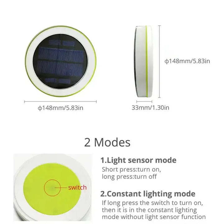 RGB Submersible Lamp Boat Solar Garden Outdoor LED Pool Lights Floating Light Bulb With RGB Remote Control Or APP Control