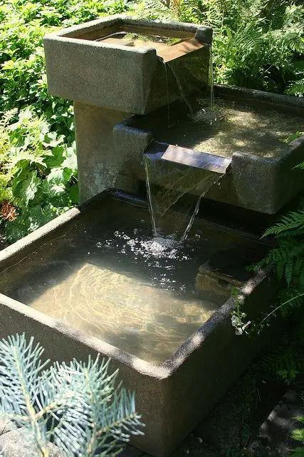 Garden Decoration Waterfall Large Pond Fountain Outdoor Family