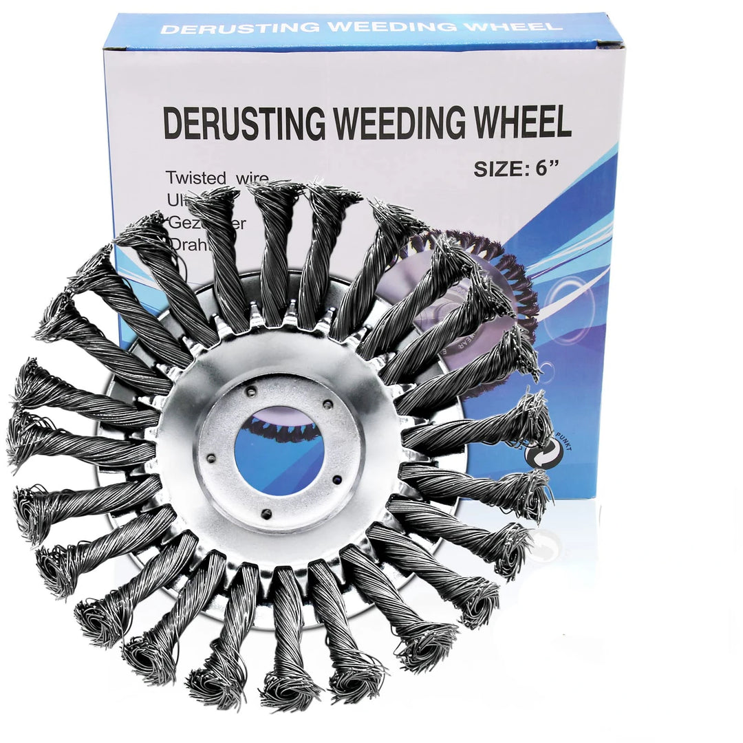 6/8/10 Inc Steel Grasss Trimmer Head Brushcutter Wire Debroussailleuse Weed Brush Blade for Garden Lawnmover Power Tool