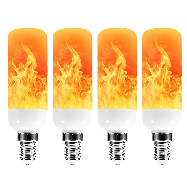 USB E14 E27 B22 Led Simulated Flame Bulbs 9W AC85-265V Luces Home Electronic Accessories Lamp Flame light Effect Bulbs Lampada