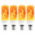 USB E14 E27 B22 Led Simulated Flame Bulbs 9W AC85-265V Luces Home Electronic Accessories Lamp Flame light Effect Bulbs Lampada