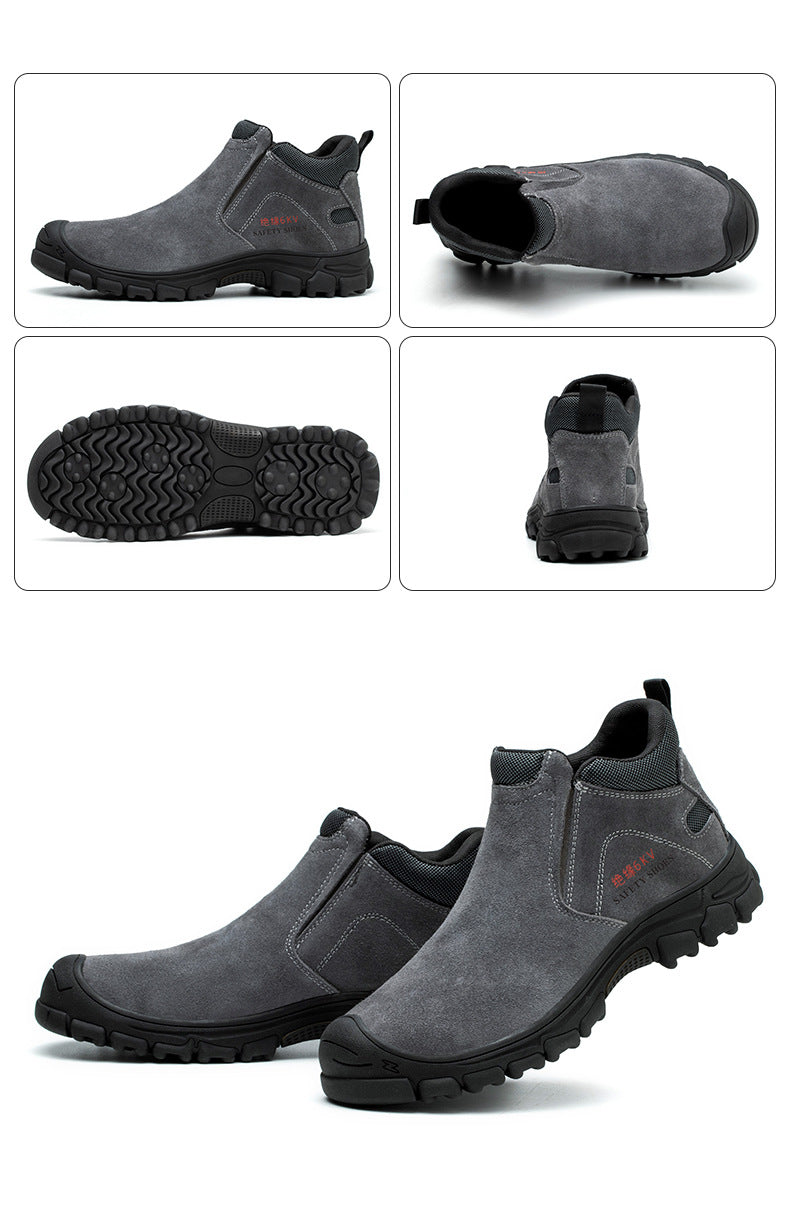 Insulation Men Work Boots Puncture-Proof Safety Shoes Steel Toe Welder Protective Shoes Indestructible Shoes