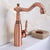 Bathroom sink faucet cold and hot bathroom faucet Antique Red Copper faucet mixer Nnf630
