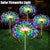 Solar Garden Lights Solar Firework Lights 90 LEDs Outdoor Waterproof for Garden Patio Walkway Pathway