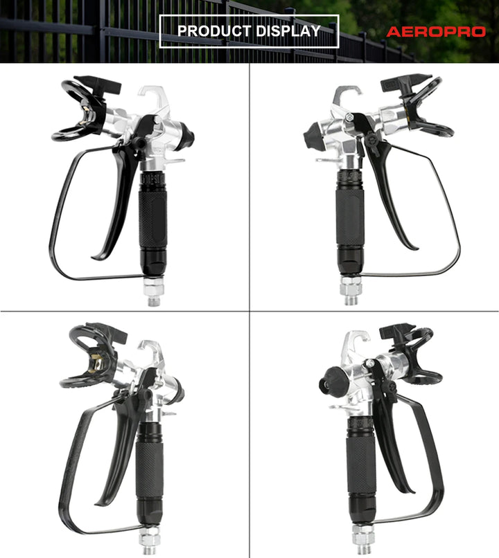 AEROPRO 821 Professional 3600PSI High Pressure Airless Paint Spray Gun Paint Sprayer With 517 Spray Tip For Spraying Machine