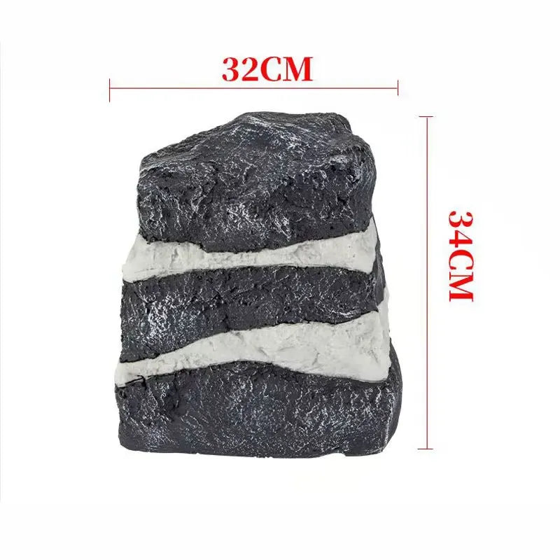 Outdoor Lawn Lamp Waterproof Lawn Garden Lamp Villa Landscape Lamp Park Lamp Resin Garden Imitation Stone Mountain Outdoor Lamp