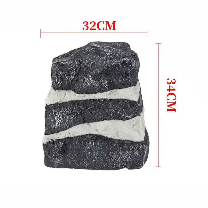 Outdoor Lawn Lamp Waterproof Lawn Garden Lamp Villa Landscape Lamp Park Lamp Resin Garden Imitation Stone Mountain Outdoor Lamp