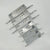 Broken Bridge 8525/9230 Series Screen Door Double Door Aluminum Alloy Black And White Gold And Silver High Low Door Lock Handle