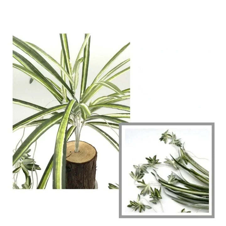 Simulation 5-pronged Phnom Penh Spider Plant Wedding Scene Layout Plant Wall Accessories Bunch Fake Flowers Home Decoration