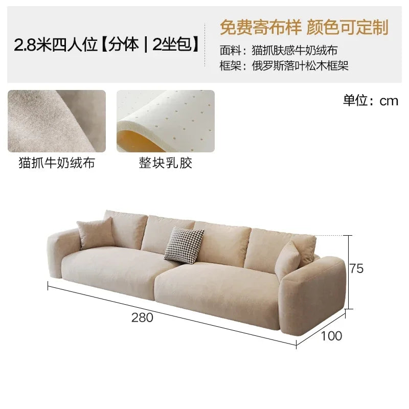 Minimalist Multifunctional Sofas Living Room Modern Classic Lazy Sofas Comfortable Apartment Meuble De Salon Home Decoration