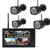 Multi Apartment Video Door Phone System, Video Intercom Doorbell System, IR Camera  2 ~ 3 Apartments, 7"