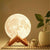 3D Moon Night Light Decoration Chamber Led Lights Warm Lamp