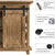 Gifsin-Sliding Door Hardware Drawer Slides Kit, Double Door TV Stands, Wardrobe Cabinets, Furniture Slide