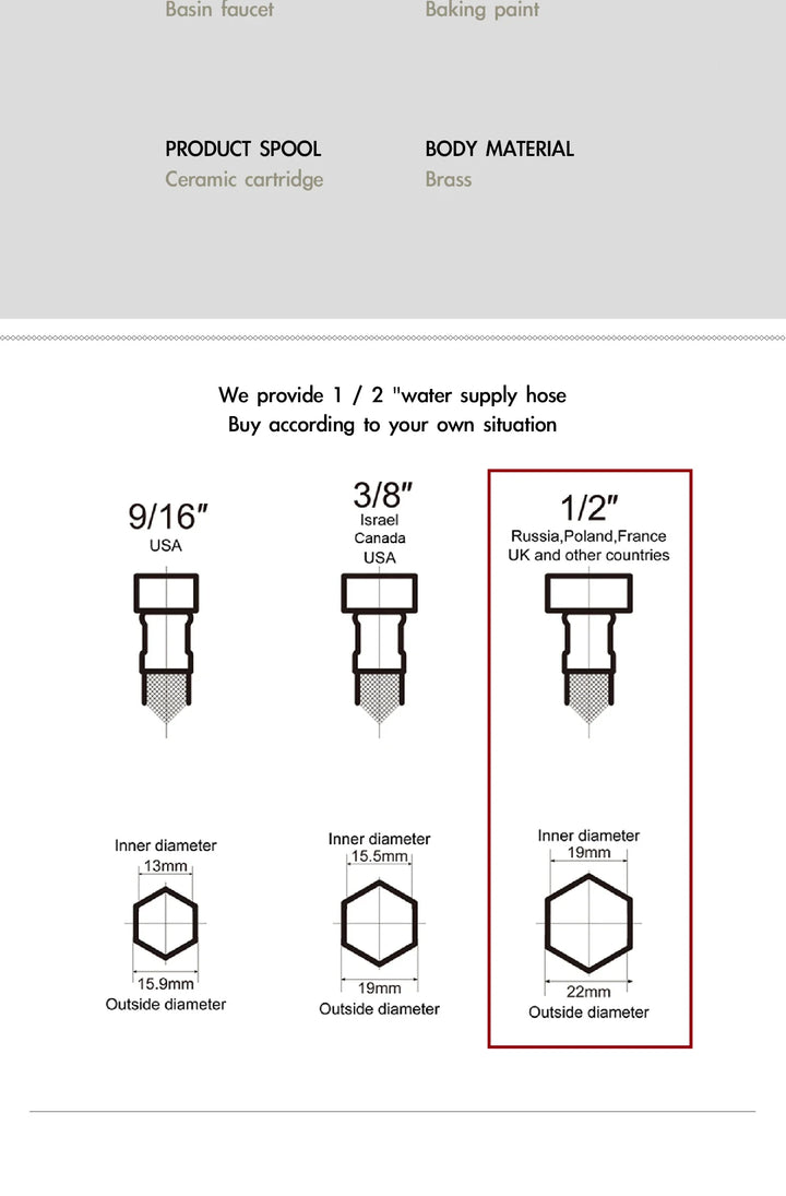 Luxury brass rose gold bathroom faucet with simple design, one hole single handle cold and hot dual control basin Tap