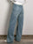 MiuKoMiYa Straight Leg Jeans For Women High Waist Gray Long Wide Denim Pants Vintage Blue Boyfriend Jeans