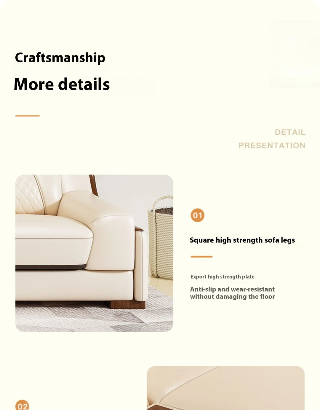 Stylish Italian Genuine Leather Sofa for Living Room with Cup Holder, USB, Adjustable Headrests & Bluetooth Speaker - Lazy Sofa