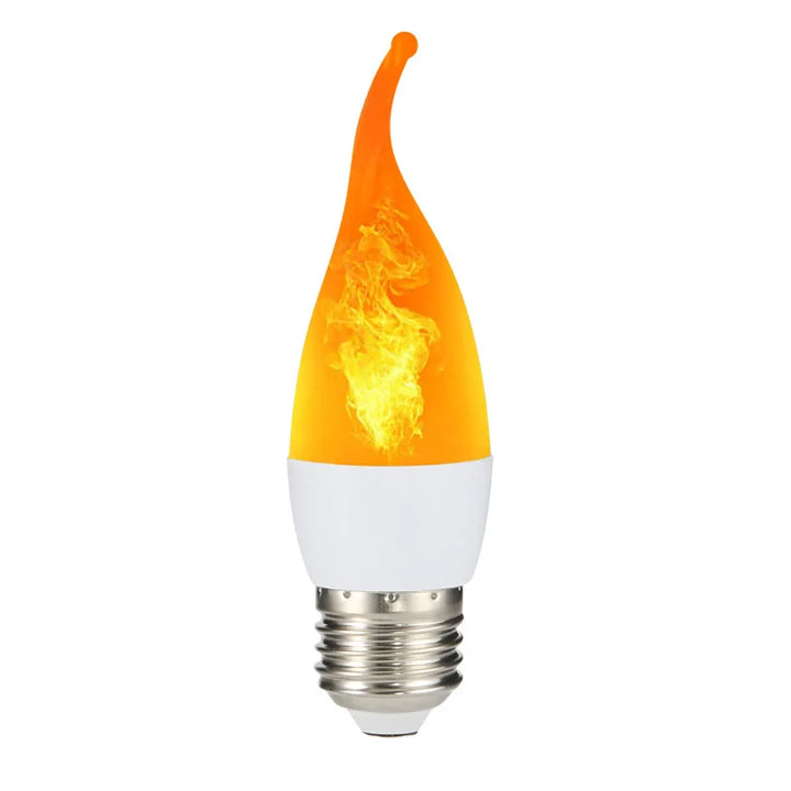 E27 LED Flame Lamps LED Flickering Fire Simulation Light E14 Dynamic Flame Effect Light Bulbs