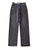 MiuKoMiYa Straight Leg Jeans For Women High Waist Gray Long Wide Denim Pants Vintage Blue Boyfriend Jeans
