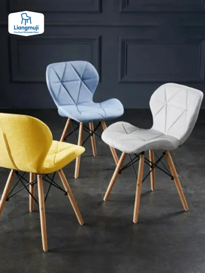 Dining Chair Nordic Bedroom Home Leisure Simple Chair Discussion Desk Chair Makeup Manicure Stool Coffee Milk Tea Shop Dining Ch