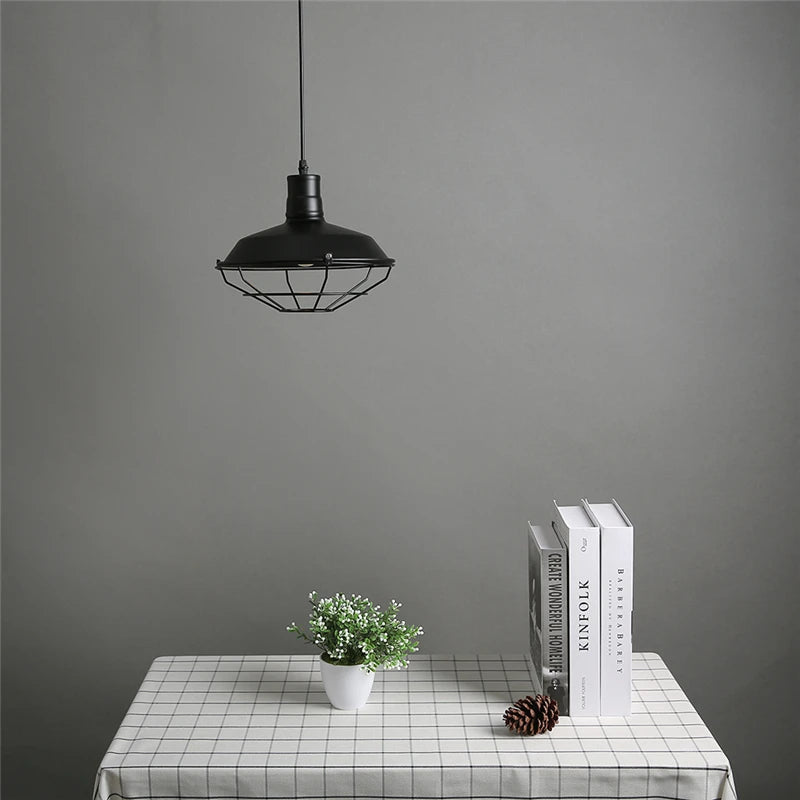 American Loft Industrial Retro Iron Pendant Lights