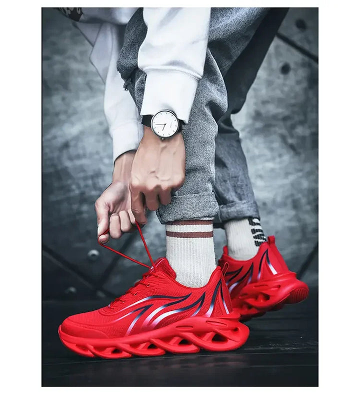 Men Sports Shoes Luxury Casual Sneakers Mesh Running Shoes Summer Lightweight Platform Fashion Basketball Walking Shoes for Men