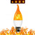USB E14 E27 B22 Led Simulated Flame Bulbs 9W AC85-265V Luces Home Electronic Accessories Lamp Flame light Effect Bulbs Lampada