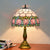 Turkish Table Lamp Tiffany Stained Glass with Dragonflys Vintage Desk Lamp Mediterranean Deco Lighting