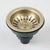 KEMAIDI Kitchen Sink Drain Strainer Stainless Steel Pop Up Sink Stopper Anti-Clogging Sink Food Catcher Basket Odor Filter Sink