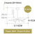 Modern Black Gold Dimming Pendant Light Nordic Creative LED Ceiling Chandeliers