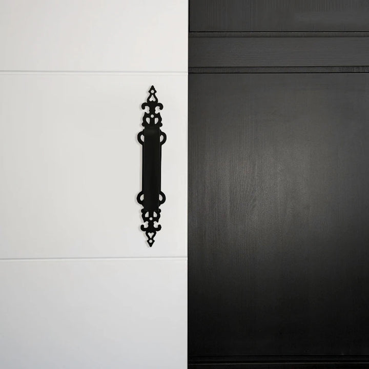 LWZH Sliding Barn Door Pull Handles Gate Cabinet Closet Door Handle Set (250mm Length)