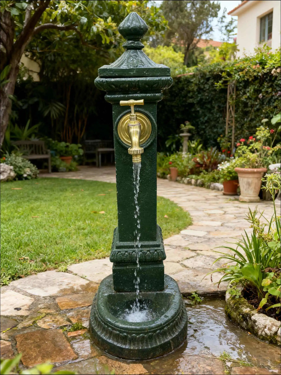 Craft Cast Iron Water Column Water Plug Waterscape Garden Gardening Garden Decoration Ornament Grocery Export Foreign Trade Fact