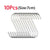 5/10Pcs S-Shape Hook Stainless Steel Clothes Bags Towels Plants Hanging Rack Multi-function Kitchen Bedroom Railing Hanger Hook