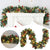 Christmas Garlands With Pinecones Red Berries Artificial Christmas Wreaths For Home Xmas Tree Stairs Door