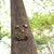 1pc Old Man Tree Hugger Garden Patio Outdoor Tree Sculpture Face Funny Garden Tree Old Fashioned Whimsical Face Decor，Pipe shape